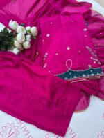 Mahveen 3 pc Unstitched - Image 10