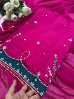 Mahveen 3 pc Unstitched - Image 11