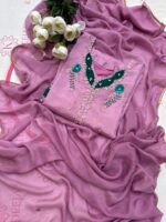Mahveen 3 pc Unstitched - Image 23