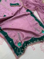 Mahveen 3 pc Unstitched - Image 28
