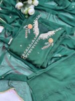 Mahveen 3 pc Unstitched - Image 32