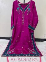Mahveen 3 pc Unstitched - Image 2
